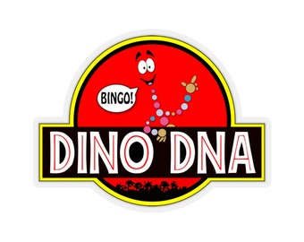 Dino DNA - Jurassic Park Sticker
