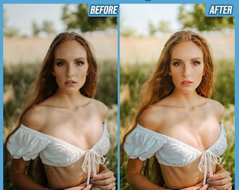 Servizi di ritocco fotografico professionale: matrimonio, ritratto, corpo (download digitale)