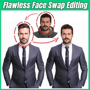 Professional Face Swap & Head Change Editing | Business Headshots, LinkedIn and Passport Photo Retouching, Photoshop Services