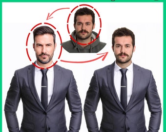Fotoritocco professionale con Face Swap: foto aziendali e fototessere