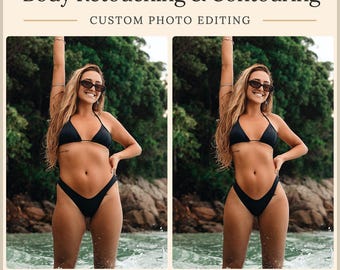 Body Retouching & Contouring Service: Natural Slimming and Reshaping