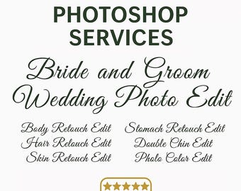 Fotoritocco per matrimoni: correzione del corpo, della pelle e del colore