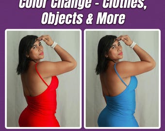 Cambia colore – Vestiti, oggetti e altro, Fotoritocco, Correzione del colore, Sostituzione del colore, Modifica foto, Ritocco, Immagine del prodotto