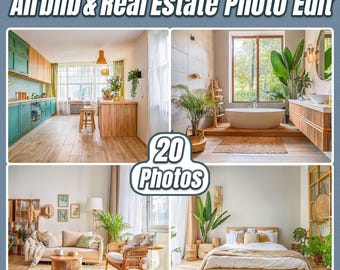 Fotoritocco per Airbnb e immobili: correzione del colore, sostituzione del cielo