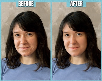 Ritocco fotografico professionale: pelle impeccabile, miglioramento del corpo