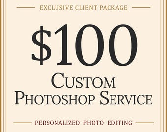 Servicio de edición de fotos personalizado con Photoshop: retoque fotográfico avanzado para clientes autorizados.