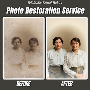 Photo Restoration Services, Photoshop Services, Photo Repair, Edit Old Photo, Retouching, Photo  Editing, Photo Editor