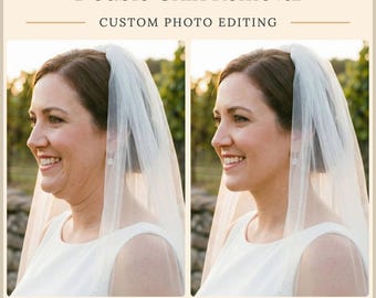 Double Chin Removal Photo Editing Service: Natural Jawline and Neck Retouching