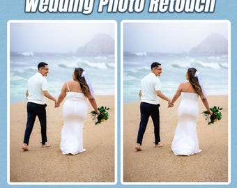 Ritocco fotografico per matrimoni: servizio di modellamento e dimagrimento del corpo