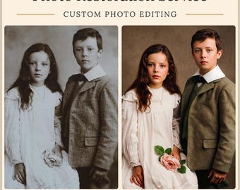 Old Photo Restoration Service: Digital Photo Repair & Retouching