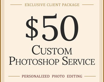 Custom Photoshop Editing Service: Detailed Retouching for Approved Clients