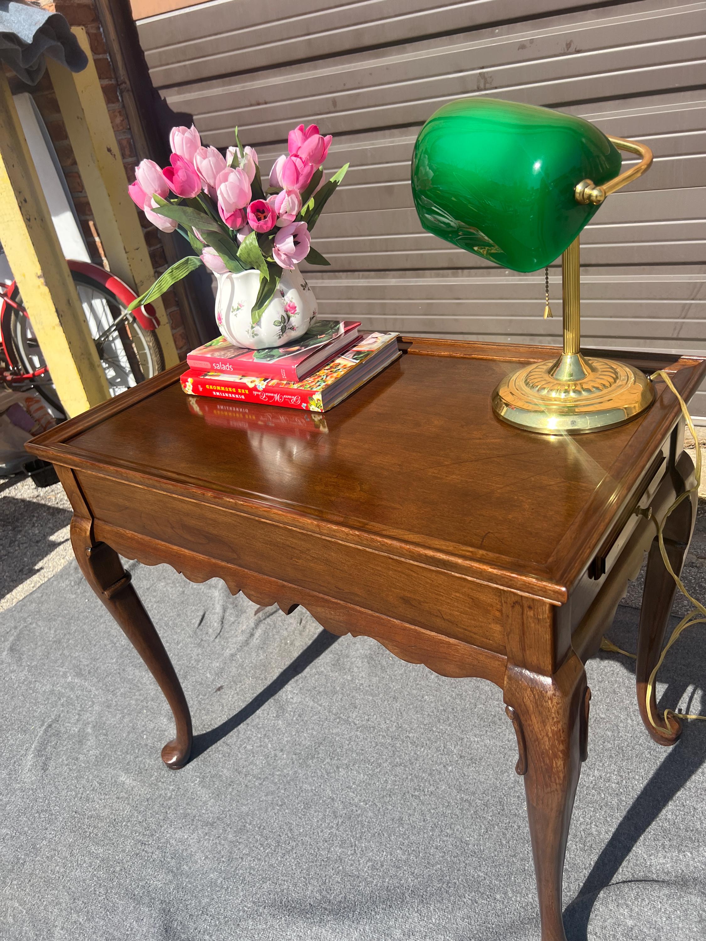 Ethan allen vintage side table - Etsy 日本