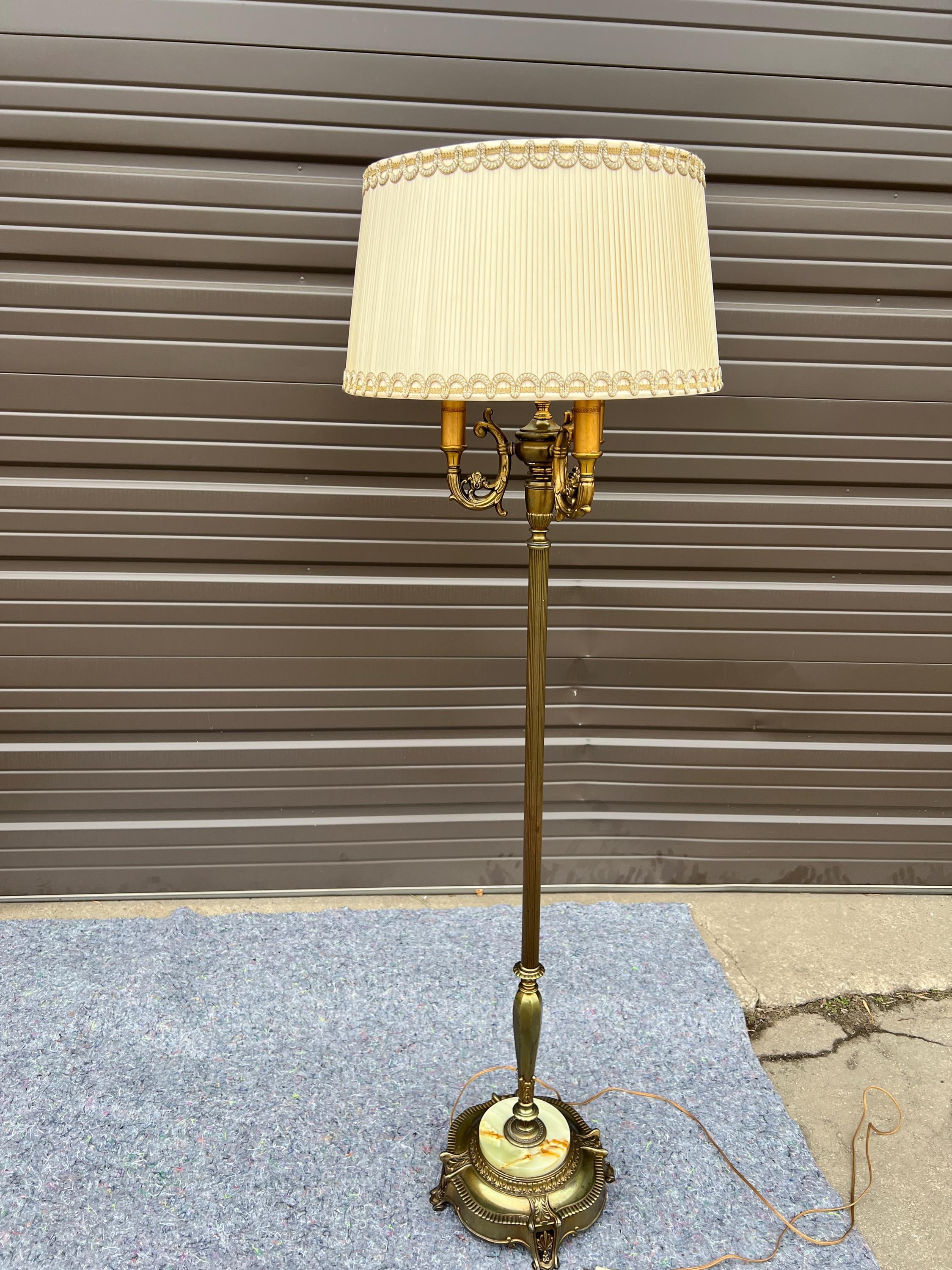 ヴィンテージ　フロアスタンド ランプ ◆オニキス　アンティーク　日本製 Antique floor lamp - Etsy 日本