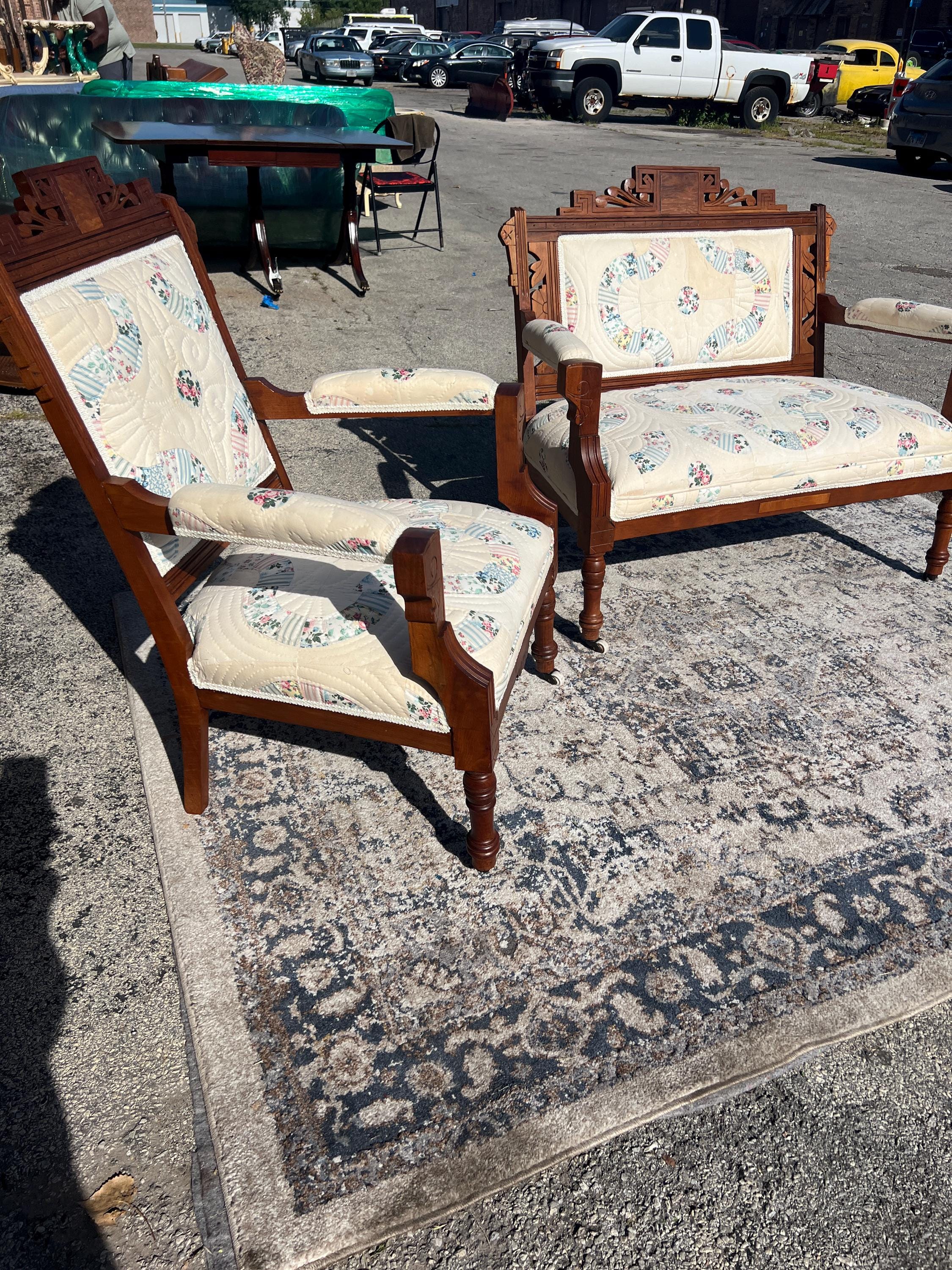 Eastlake parlor set hotsell