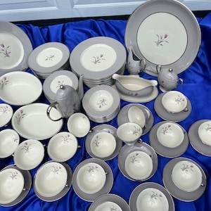 Vintage Franciscan Claremont China Set: 80-Piece Service for 12