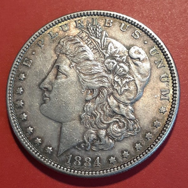 1884 Morgan Silver Dollar