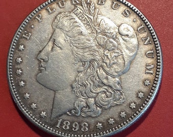 1898 Morgan Silver Dollar