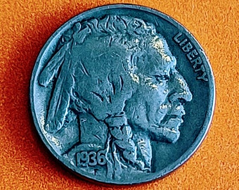 1936 indian 5 cents