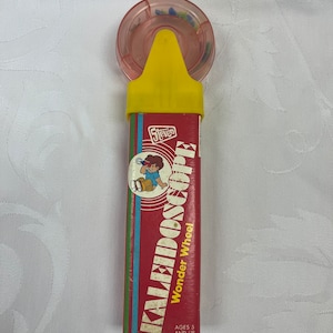 Vintage Steven’s Wonder Wheel Kaleidoscope Toy