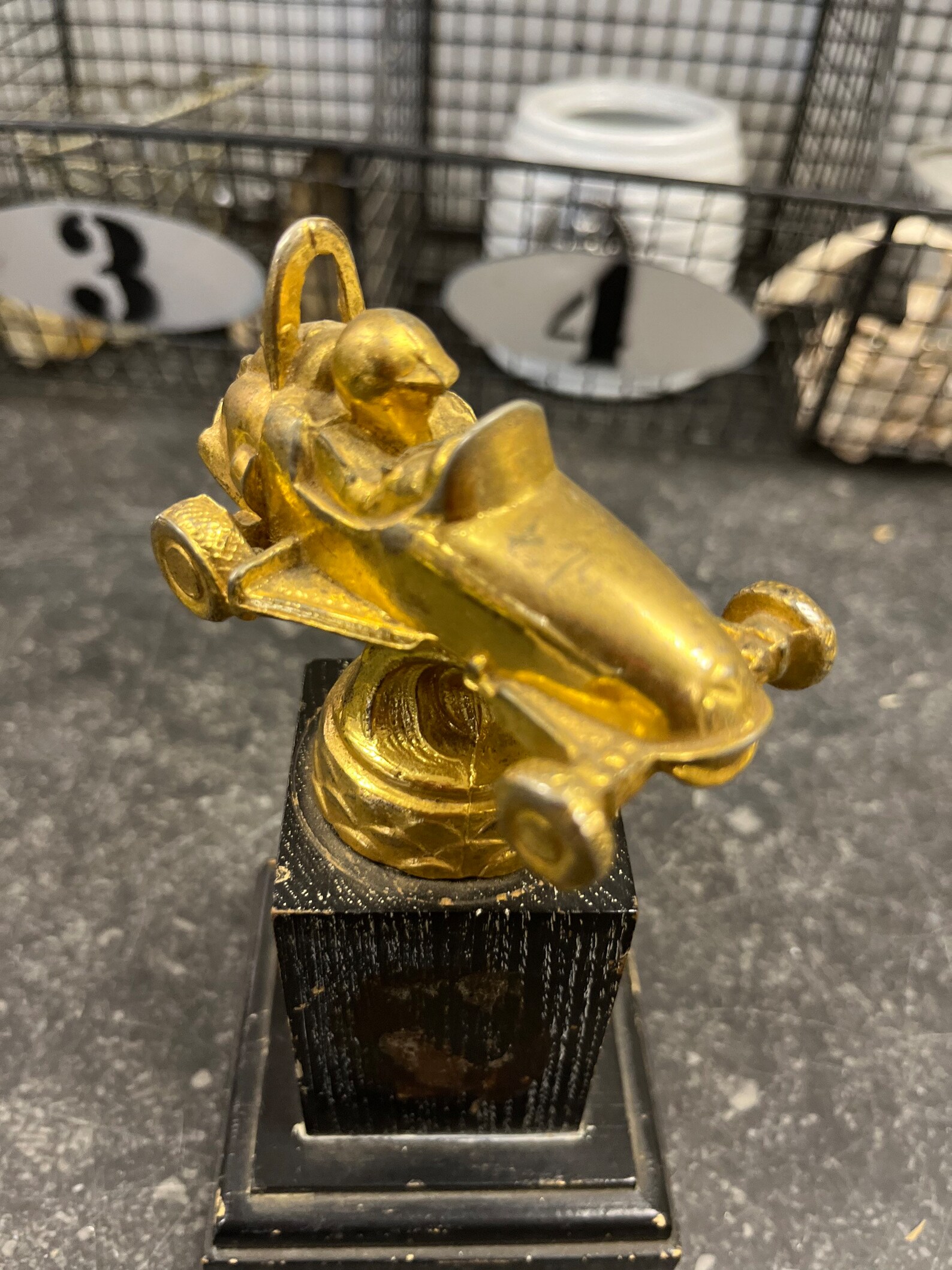 Vintage Auto Racing Trophy Cup - Etsy