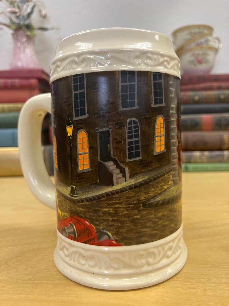 Vintage Papel Giftware Firefighter Coffee Mug/cup/stein - Etsy