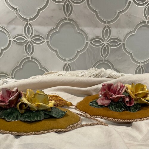 Capodimonte Porcelain Flowers shops on Velvet