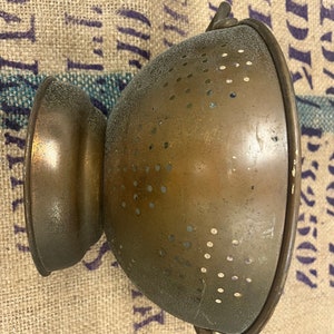 Vintage colander strainer
