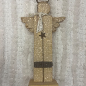 Wooden Angel Home Decor