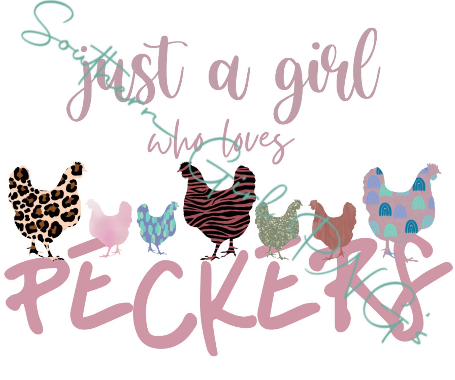 Just a girl who loves peckers png  etsy uk