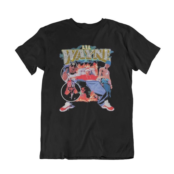 Lil Wayne Vintage 90's Rap Camiseta