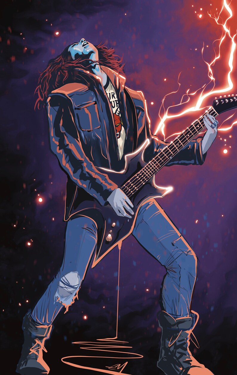 Eddie Munson Master of Puppets Etsy