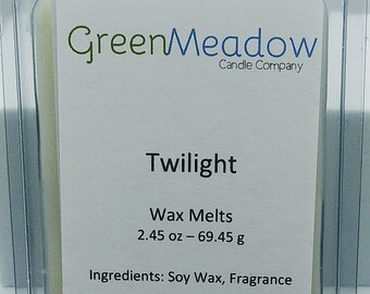 Twilight scented soy wax melt for wax warmer