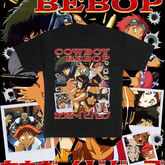 90s Vintage Cowboy Bebop Shirt Anime 