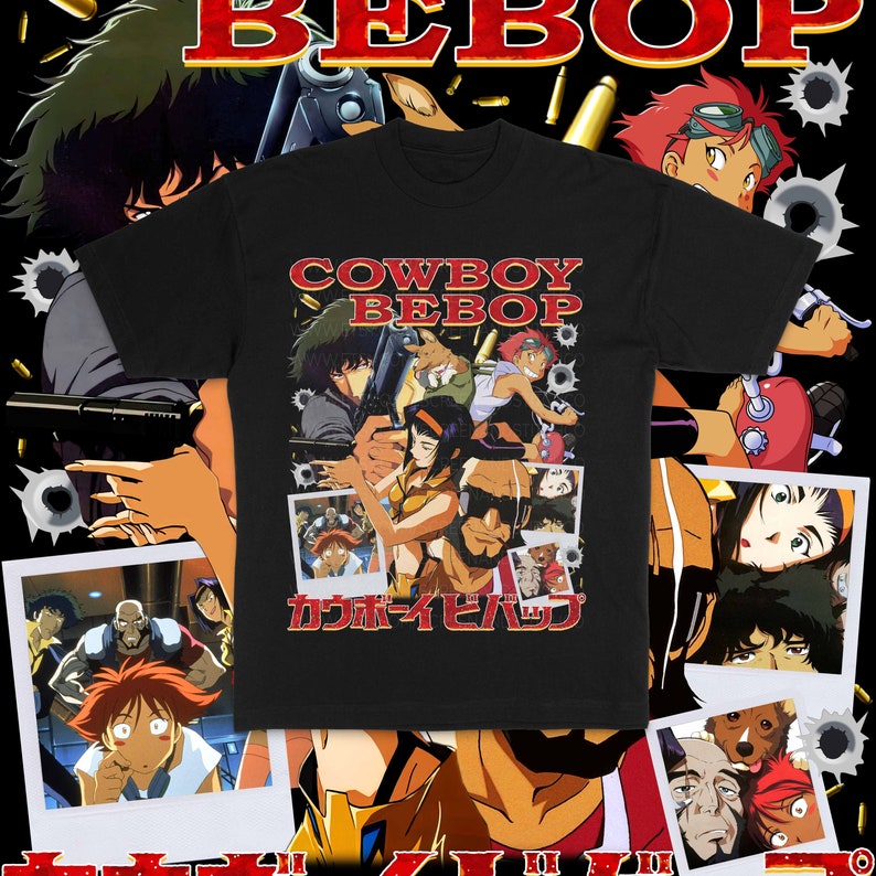 90s Vintage Cowboy Bebop Shirt, Anime Shirt, Cowboy Bebop Tee, Spike Spiegel, Vintage Shirts, T-shirt For Men And Women, Space Cowboy 
