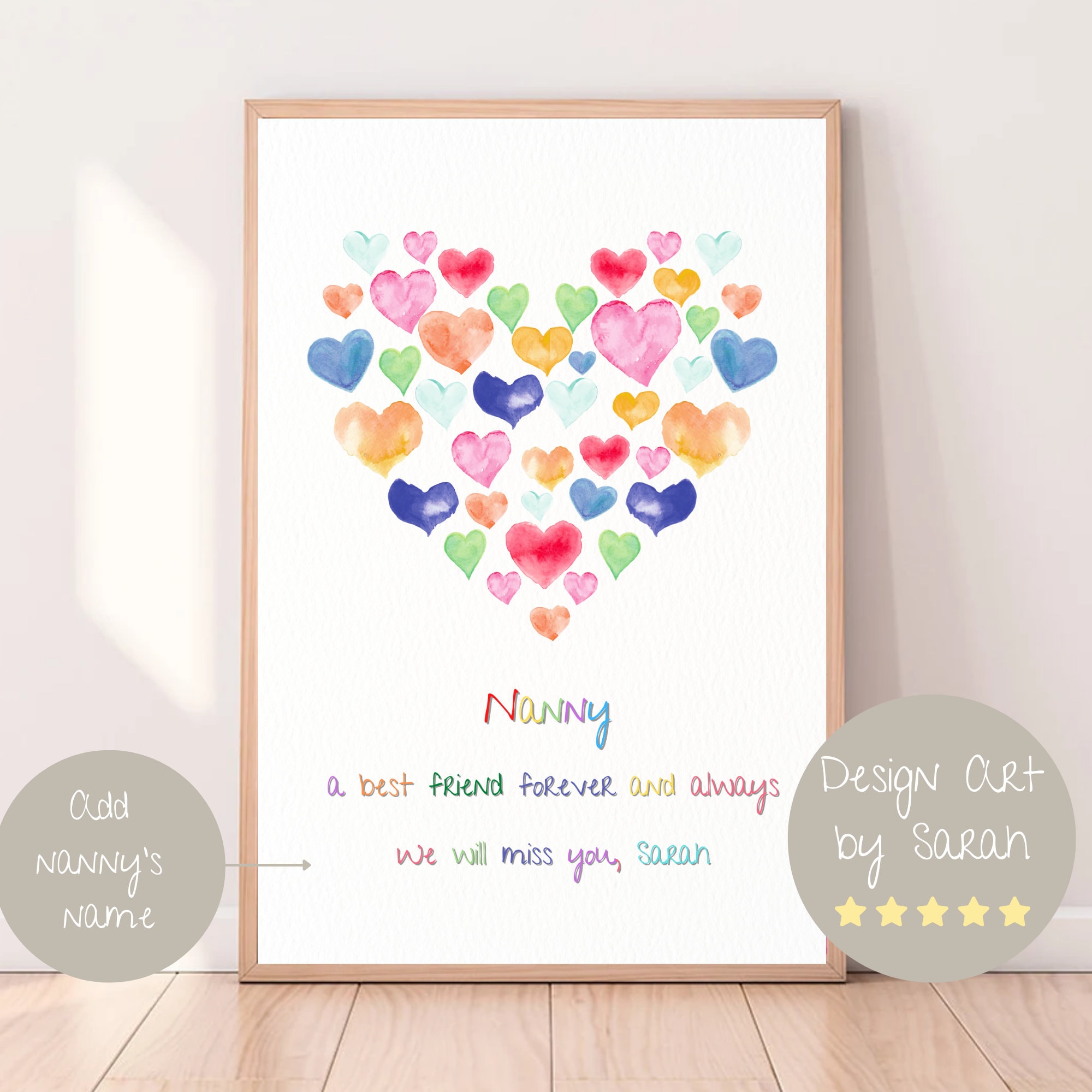 Nanny Farewell Gift - Etsy Canada