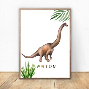 Custom Brachio Saurus Print