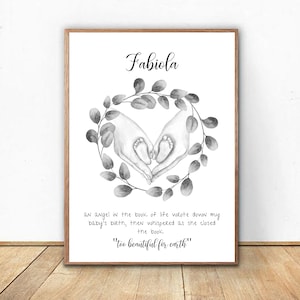 Baby Loss Memory | Remembrance Print for Newborn