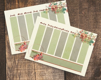 Printable - Program of the week "Cottagecore"