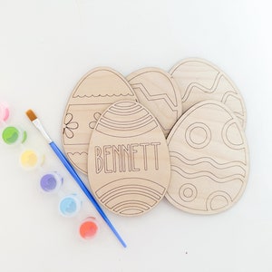 Malen Sie Ihr eigenes Oster-Bastelset mit Farbe enthalten, Ostermalerei-Aktivität, Osterkorb-Spielzeug, Farbset für Kinder, Osterhandwerk