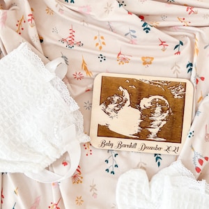 Sonogram Keepsake, Baby Ultrasound, Pregnancy Announcement, Nursery Decor, 3D Ultrasound, Personalized Baby Shower Gift