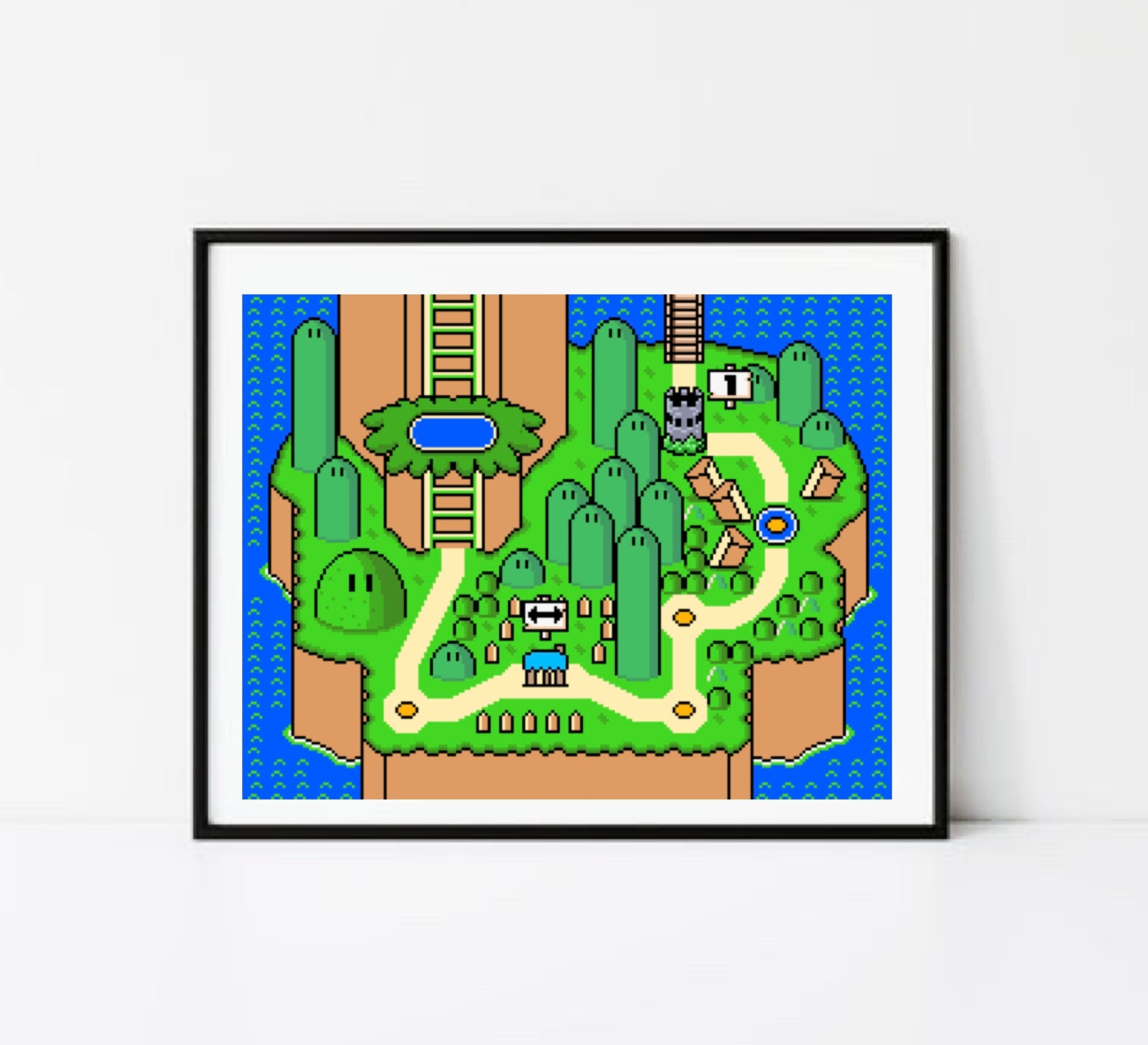 Yoshis Island Art - Etsy, image size:2233x2033