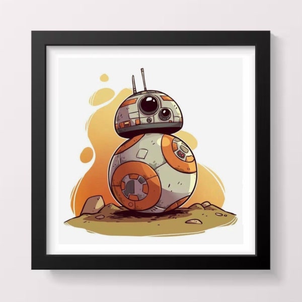 BB-8 Star Wars Cross Stitch