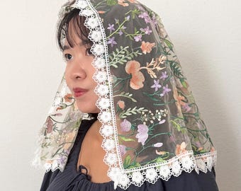 Pascha Nostrum D-Shape Veil  - Small