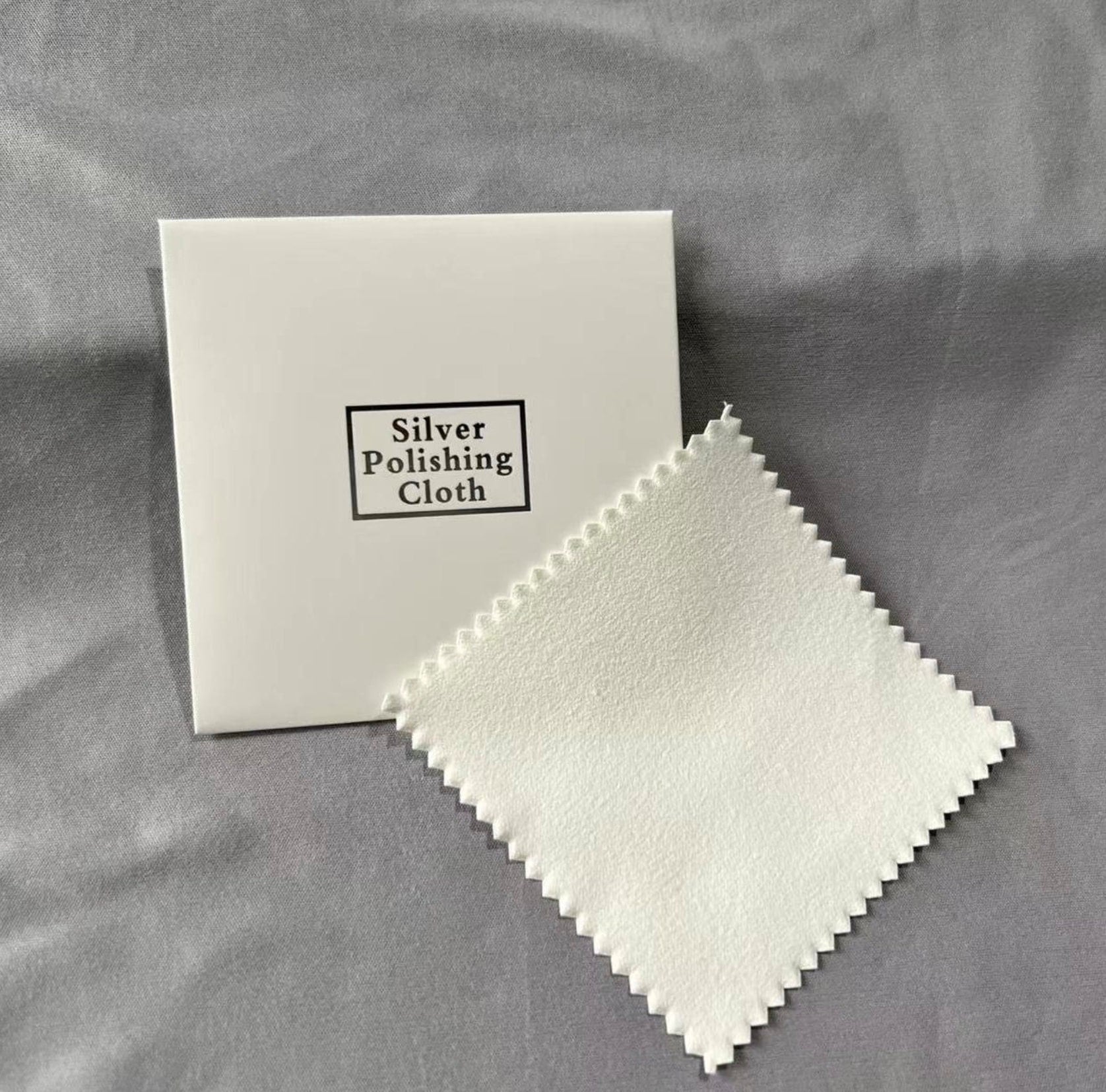 10 Pcs Jewelry Sterling Silver Polishing Cloth Super Smooth Double