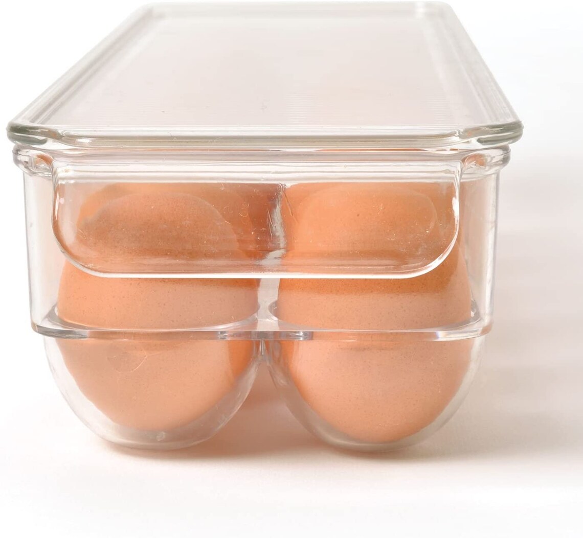 Totally Kitchen Plastic Egg Holder BPA Free Fridge Organizer Etsy