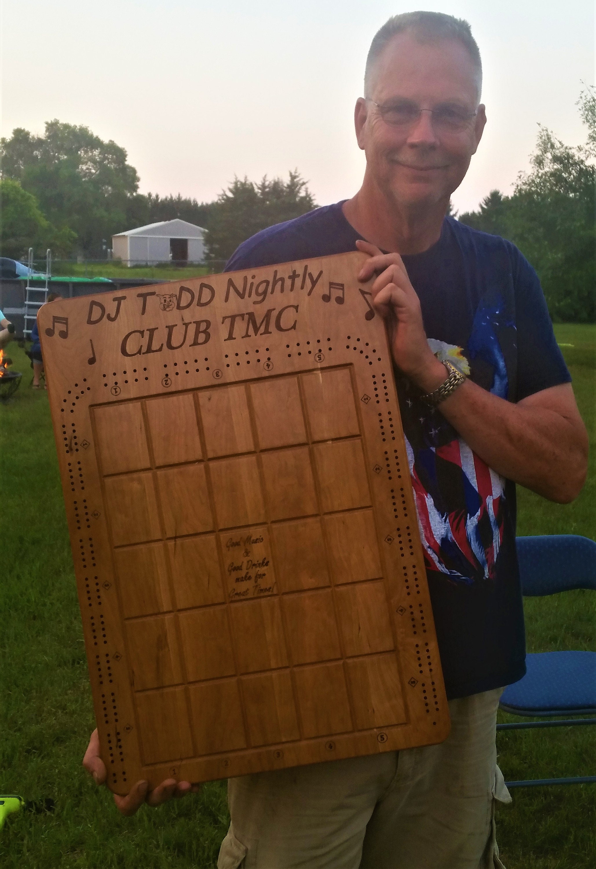 Custom Cross Cribbage Board Etsy