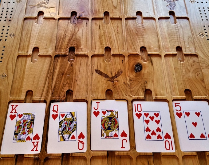 Custom Cross Cribbage Board 3D Outdoors Etsy