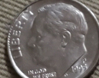 1995 dime rim edge error