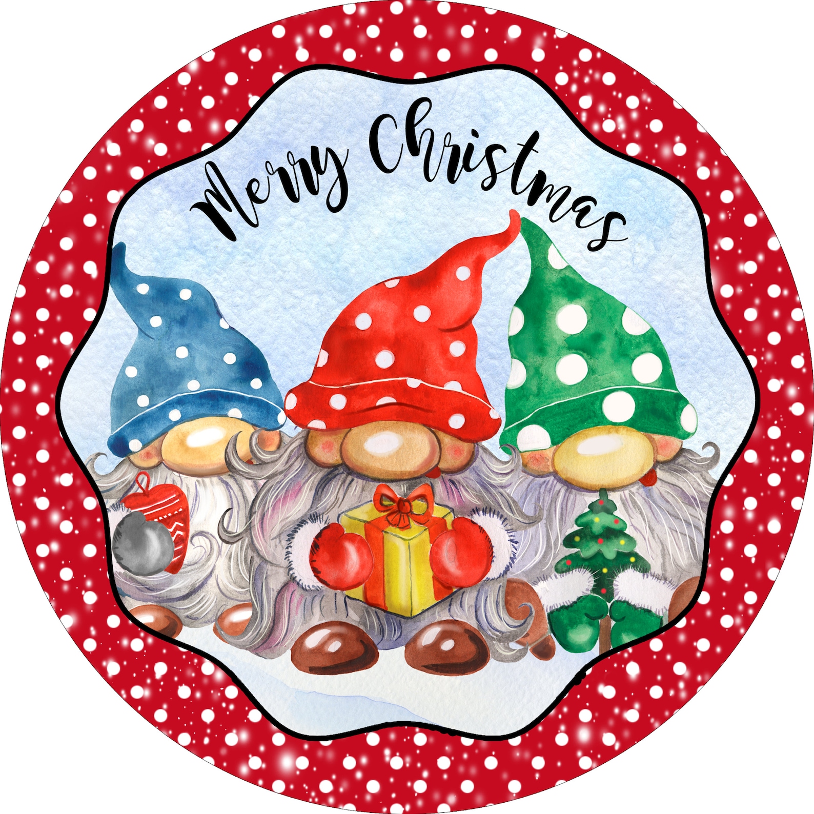 Merry Christmas Gnomes 