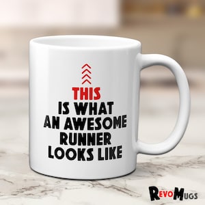 This Is What An Awesome Runner Looks Like Mug  | Running Gift Mug